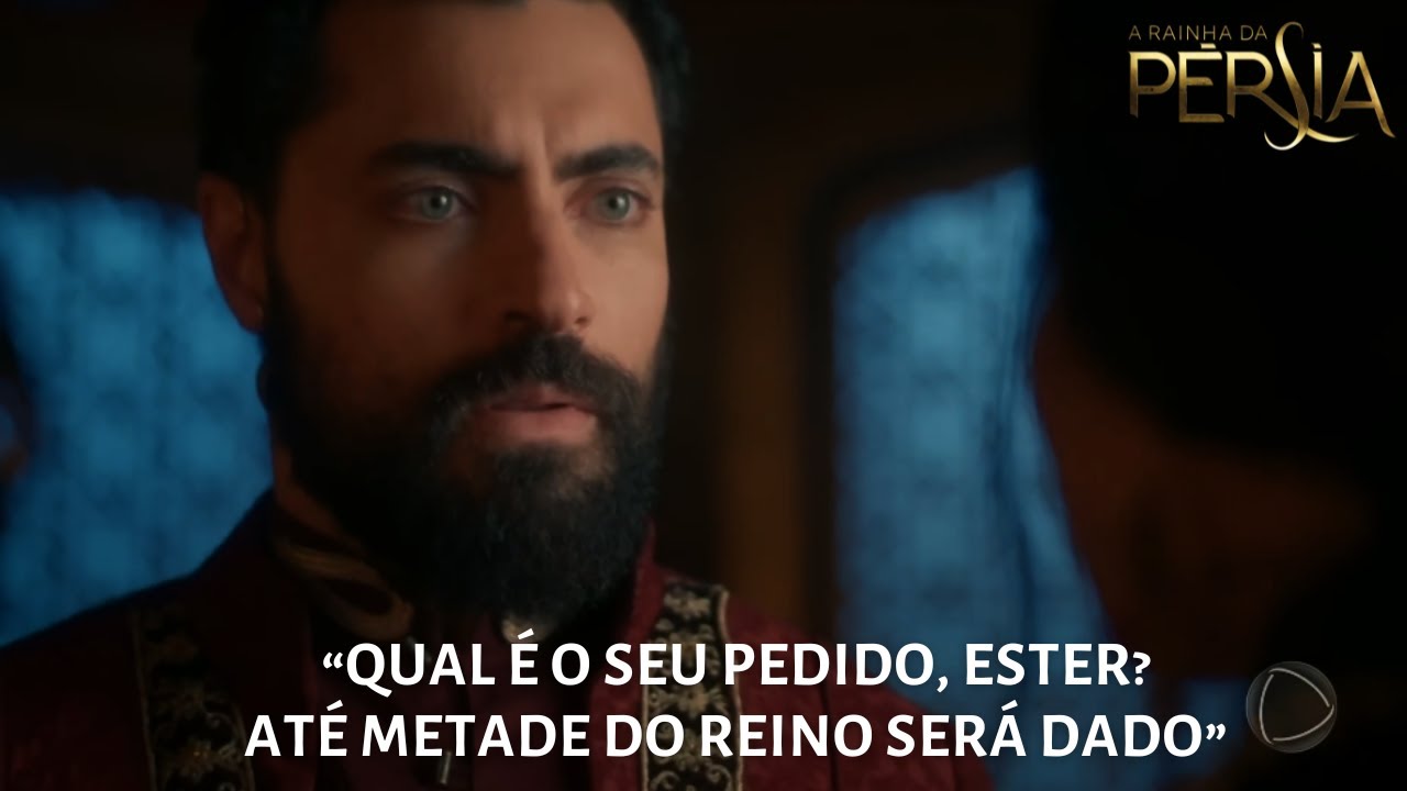 A Rainha da Pérsia | Ester convida Xerxes e Hamã para um banquete