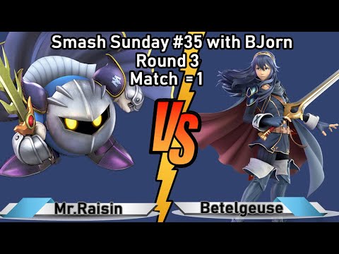 Smash Sunday #35 with BJorn | Mr.Raisin(Meta) vs Betelgeuse(Lucina) SBU Round 3