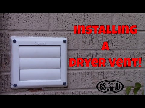 Installing A Dryer Vent