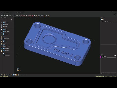 OneCNC CADCAM: O-Ring Groove Tool Path