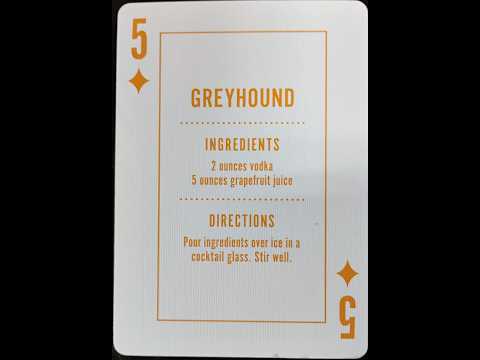 Bicycle Cocktail Recipe - 5 of Diamonds - Greyhound