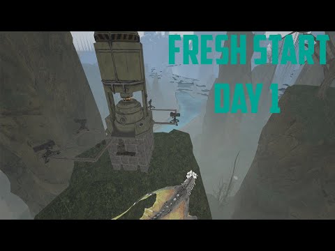 Starting Fresh On The Most Populated Server | ARK Astro PVP EP 1