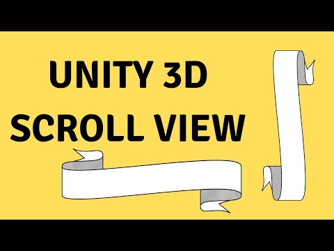 Unity Scroll View - All Settings