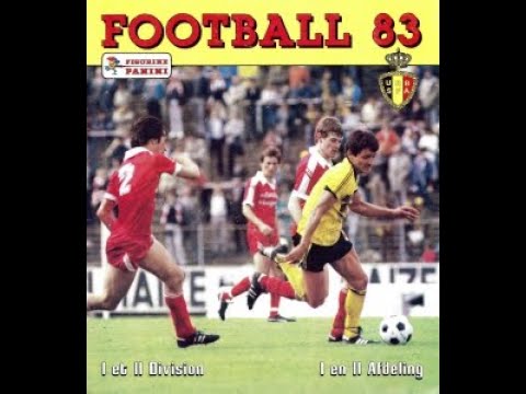 STICKERS PANINI BELGIUM CHAMPIONSHIP 1983 LIERSE SV