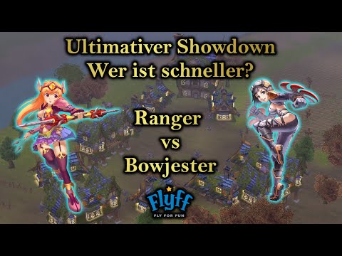 Flyff - Ultimativer Showdown: Wer ist schneller? Ranger vs Bowjester