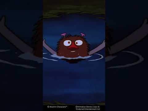 Snufkin saves Stinky 💚 #shorts #moomin #snufkin