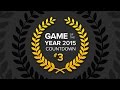 Third Place Winner - GameSpot Game of the Year 2015 - Metal Gear Solid V: The Phantom Pain
