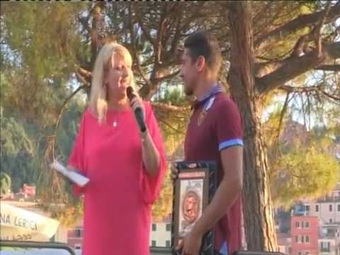 1250\16 Premiazione Traversata Lord Byron Portovenere  Lerici 28 Agosto 2016