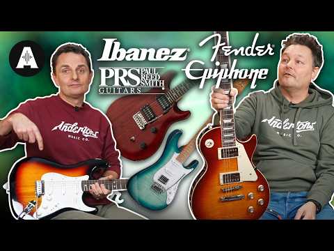 Fender vs Epiphone vs Ibanez vs PRS - Battle of Standards!