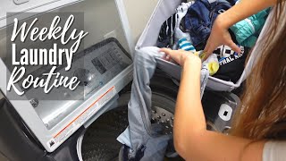 CLEAN LAUNDRY DAY PLUS SHEET DAY // CLEANING MOTIVATION //CLEANING MOM