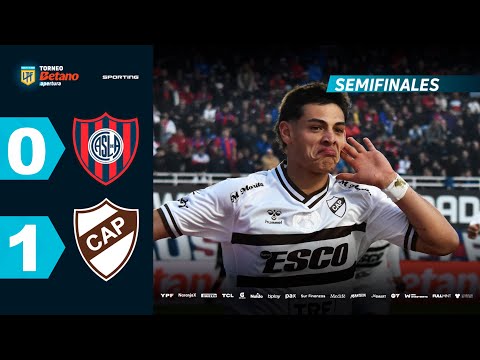 San Lorenzo 0 - Platense 1