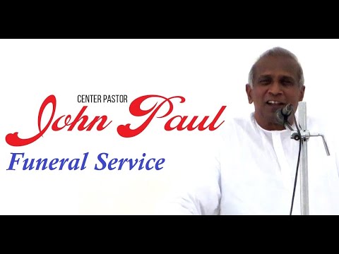 TPM|Funeral Service|Pas.John Paul|Full|