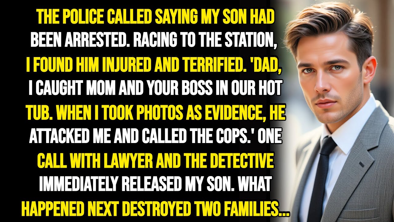 Police Called "Your Son Is Arrested." Truth Behind It Destroyed My Marriage & Her Lover's Everything