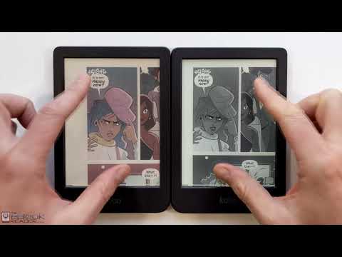 Kobo Clara Colour vs Clara BW Comparison - Kaleido 3 vs Carta 1300