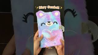 Download lagu [LOGU] Buku diary lucu unicorn lembut kunci rahasia, Key Lock Diary Book mp3