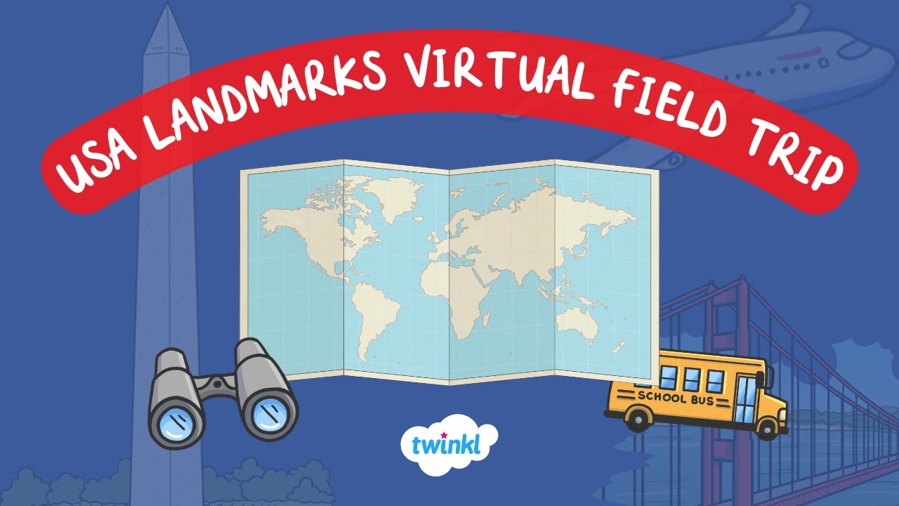 Famous Landmarks of the United States for Kids | American Landmarks | Twinkl Adventures | Twinkl USA