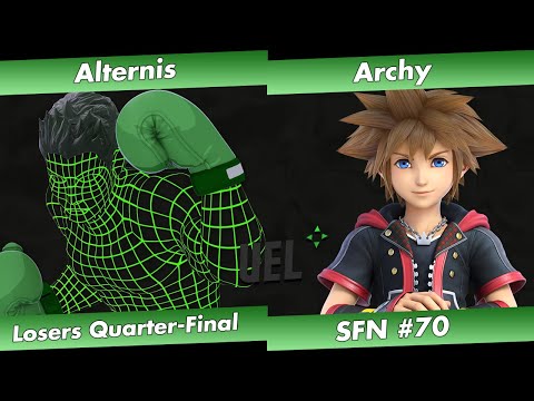 Smash Fight Night! #70 - Alternis (Little Mac) vs Archy (Sora) Losers Quarter-Final