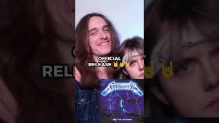 METALLICA’S DEMO VS OFFICIAL RELEASE (FIGHT FIRE WITH FIRE) #metallica #ridethelightning #metal
