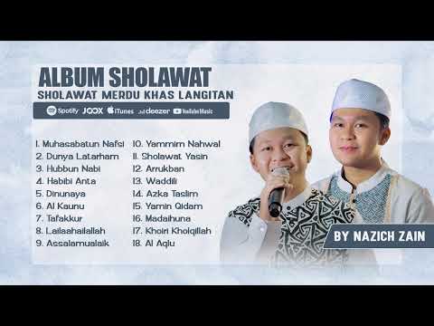 ALBUM COVER SHOLAWAT KHAS LANGITAN MERDU 2025 - By Nazich Zain