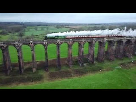 Mayflower - Steam over Balcombe Viaduct