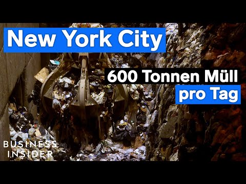 Was passiert mit den 3,2 Millionen Tonnen Müll in NYC?