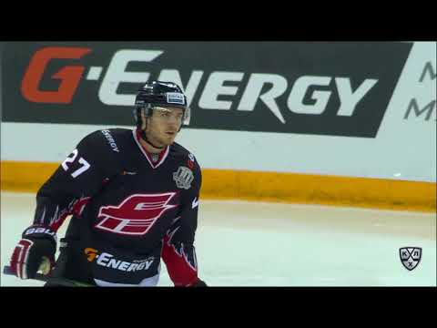 Dennis Everberg scores his first KHL goal