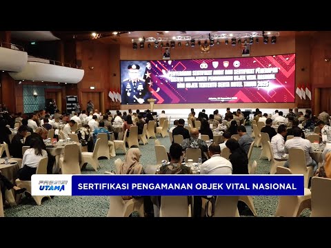5 HOTEL BINTANG LIMA TERIMA SERTIFIKAT SISTEM MANAJEMEN PENGAMANAN POLRI 2025