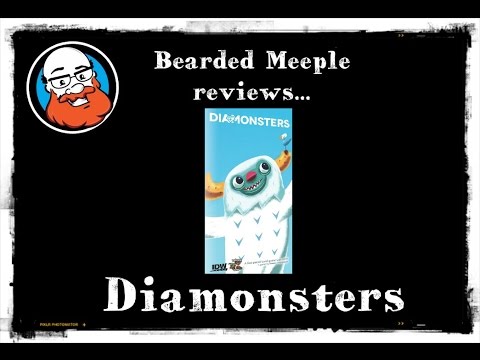 Bearded Meeple reviews Diamonsters