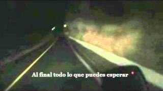 Editors-bones- subtitulos en español (version carretera de noche en moto)