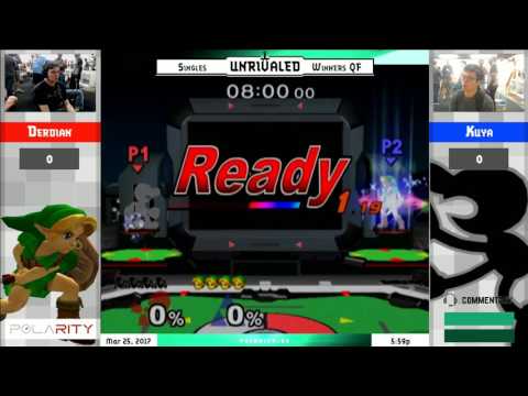 Unrivaled 6 Melee - Derdian (Young Link) vs Kuya (GnW) - Winners Quarters