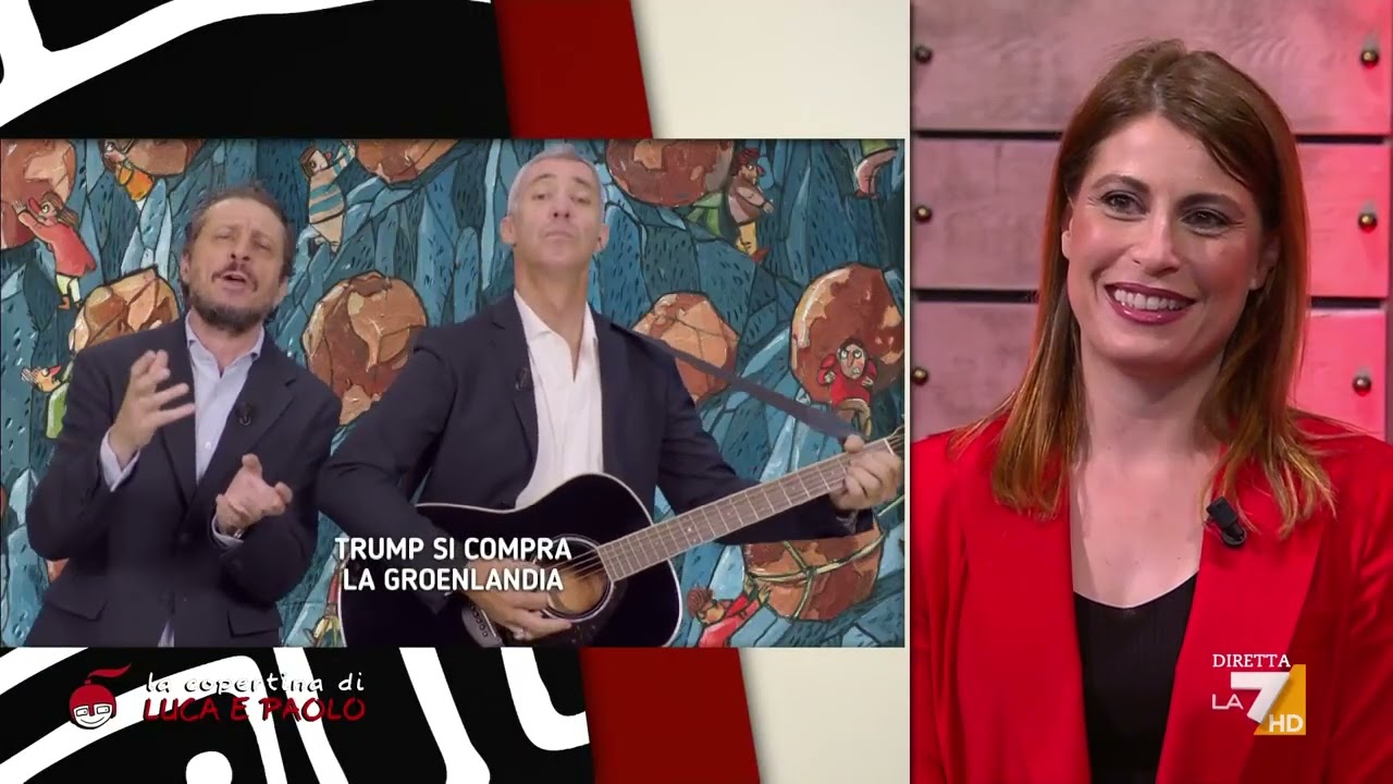 La canzone di Luca e Paolo per l'ultima puntata della stagione di diMartedì: "Ciao Floris!"