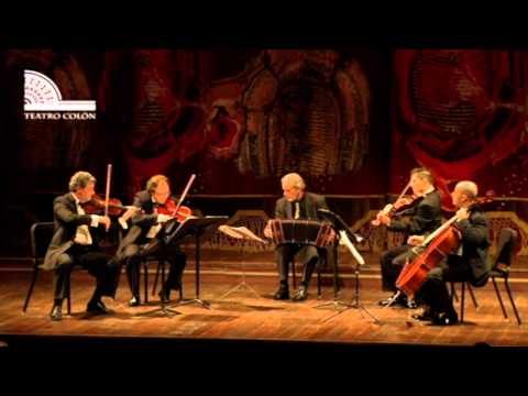Cuarteto Gianneo y Rodolfo Mederos - Piazzolla: five sensations tango - 4 - Despertar