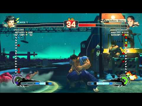 SSF4 AE 2012: Shiro (Makoto) vs Tetsuwo (Ryu) - Xbox Live Ranked Match