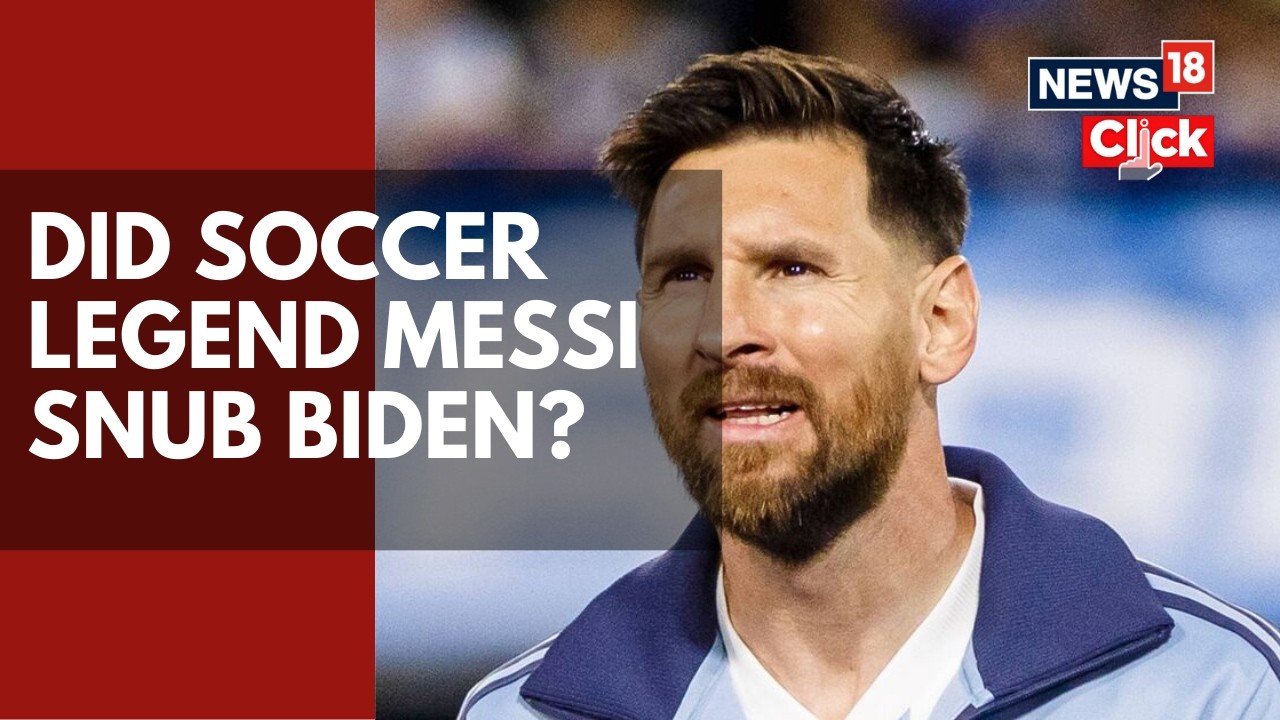 Why Did Messi Skip US Presidential Ceremony | Lionel Messi News | Joe Biden Latest | N18G