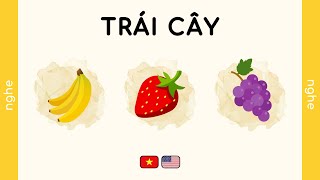 Luyện Nghe | Trái Cây Tiếng Anh | Fruits Listening Practice