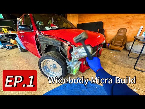 Widebody K11 micra build episode 1