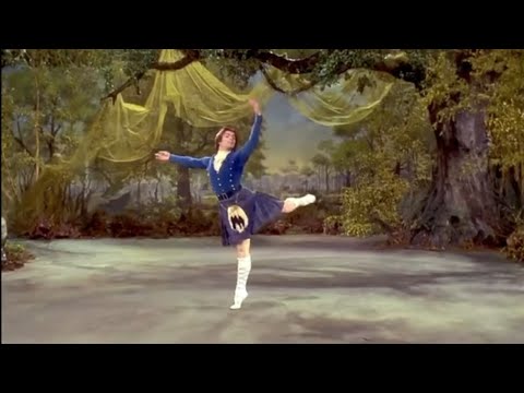 Rudolf Nureyev in 1080p "La Sylphide" with Carla Fracci