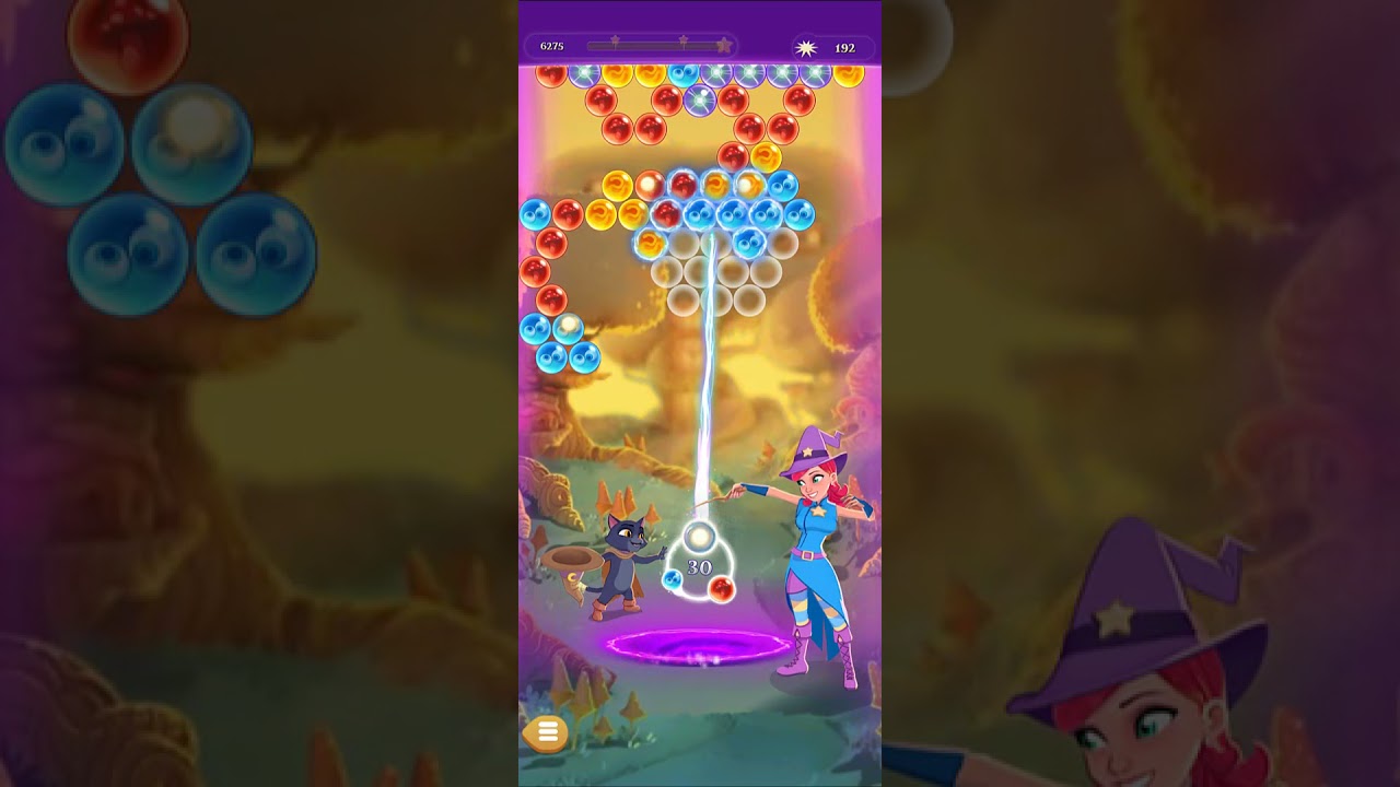 Bubble Witch Saga 3 walkthrough level 8 all levels complete android iOS - H...