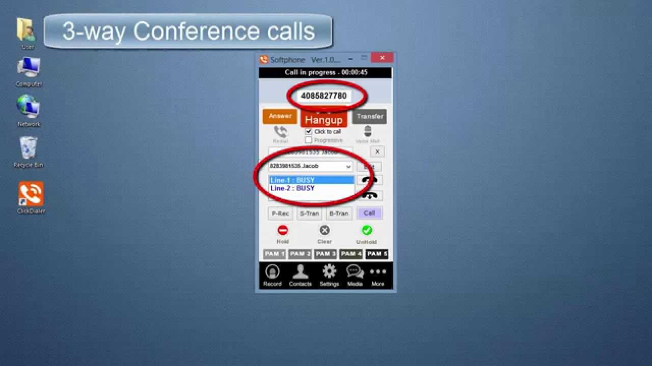 Using the Click to Call Dialer with Voicemail Drops (PAM)