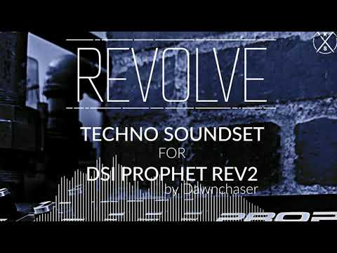 Revolve Techno Soundset for DSI Prophet Rev2 - Deep/ Minimal/ Dub Techno Patches 2021