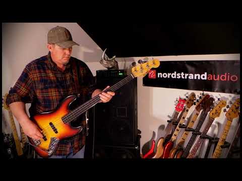 Fretless Bass Guitar - Ghost Bass - "Jaco Jazz"  - Andy Irvine