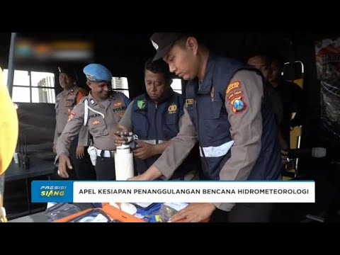 APEL KESIAPAN PENANGGULANGAN HIDROMETEOROLOGI DI SURABAYA