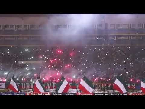 "Furia Verde- Recibimiento Marathon vrs Santos" Barra: Fúria Verde &bull; Club: Marathón