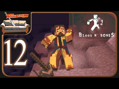 Minecraft Blood N Bones | Part 12 - Ravines and Treasure