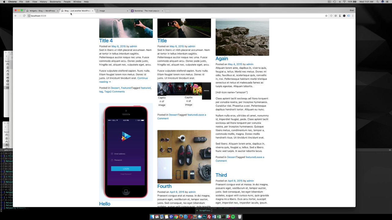 How to add custom Widget areas for 3 column Footer