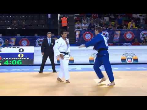 Judo Grand Prix Samsun 2015. 66kg - R.Sobirov (UZB)- K.Van Gansbeke(BEL)