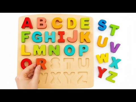 Lerne das ABC mit lustigen Puzzles & Tieren 🔤🎉 komplettes Alphabetlernen