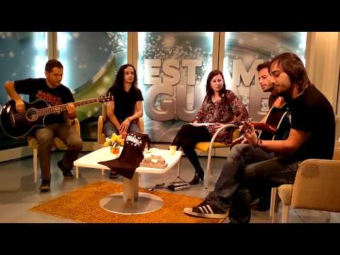 CONTRABANDA, acústico en POPULAR TV con final cómico