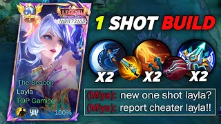 Download lagu FINALLY!! NEW GLOBAL LAYLA 500% BEST DAMAGE BUILD AND EMBLEM!!💀💥 (Must try) - MLBB mp3