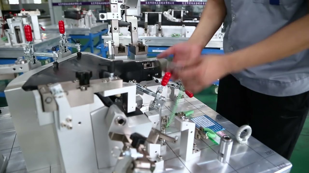 Plastic Checking Fixture Operation Video